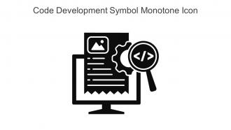 Code Development Symbol Monotone Icon In Powerpoint Pptx Png And Editable Eps Format