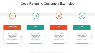 Code Returning Customers Examples In Powerpoint And Google Slides Cpb