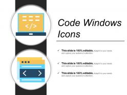 Code windows icons