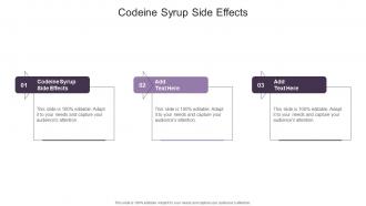 Codeine Syrup Side Effects In Powerpoint And Google Slides Cpb