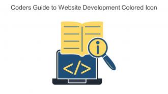 Coders Guide To Website Development Colored Icon In Powerpoint Pptx Png And Editable Eps Format