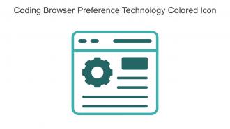 Coding Browser Preference Technology Colored Icon In Powerpoint Pptx Png And Editable Eps Format