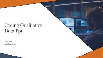 Coding Qualitative Data PPT Slides ACP
