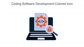 Coding Software Development Colored Icon In Powerpoint Pptx Png And Editable Eps Format
