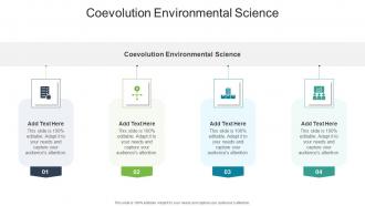 Coevolution Environmental Science In Powerpoint And Google Slides Cpb