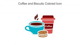 Coffee And Biscuits Colored Icon In Powerpoint Pptx Png And Editable Eps Format