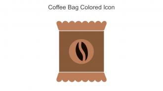 Coffee Bag Colored Icon In Powerpoint Pptx Png And Editable Eps Format