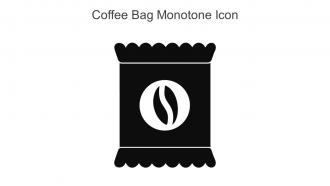 Coffee Bag Monotone Icon In Powerpoint Pptx Png And Editable Eps Format