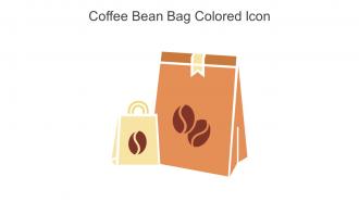 Coffee Bean Bag Colored Icon In Powerpoint Pptx Png And Editable Eps Format