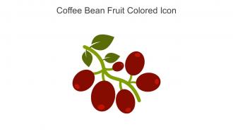 Coffee Bean Fruit Colored Icon In Powerpoint Pptx Png And Editable Eps Format