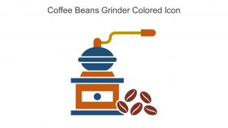 Coffee Beans Grinder Colored Icon In Powerpoint Pptx Png And Editable Eps Format