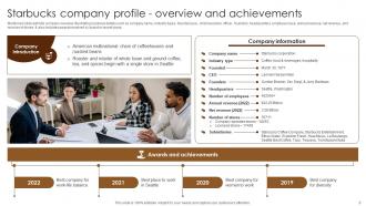 Coffee Business Company Profile Powerpoint Presentation Slides CP CD V Attractive Graphical