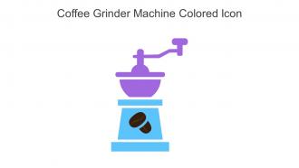 Coffee Grinder Machine Colored Icon In Powerpoint Pptx Png And Editable Eps Format