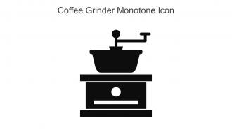 Coffee Grinder Monotone Icon In Powerpoint Pptx Png And Editable Eps Format