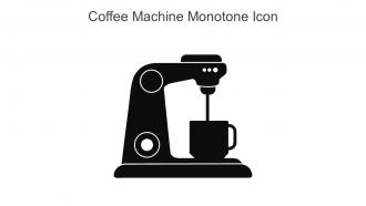 Coffee Machine Monotone Icon In Powerpoint Pptx Png And Editable Eps Format