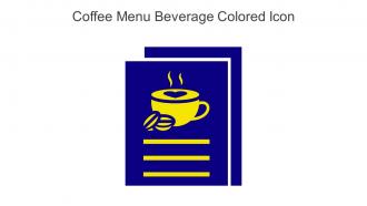 Coffee Menu Beverage Colored Icon In Powerpoint Pptx Png And Editable Eps Format