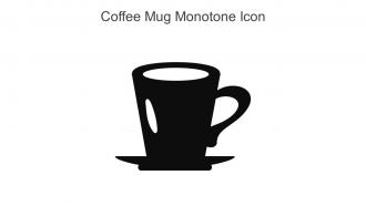 Coffee Mug Monotone Icon In Powerpoint Pptx Png And Editable Eps Format