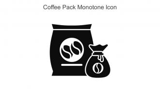Coffee Pack Monotone Icon In Powerpoint Pptx Png And Editable Eps Format