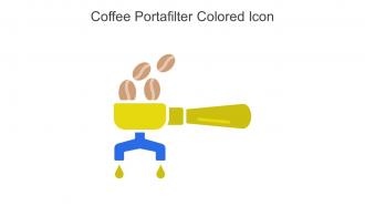 Coffee Portafilter Colored Icon In Powerpoint Pptx Png And Editable Eps Format