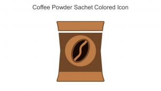 Coffee Powder Sachet Colored Icon In Powerpoint Pptx Png And Editable Eps Format