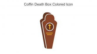 Coffin Death Box Colored Icon In Powerpoint Pptx Png And Editable Eps Format