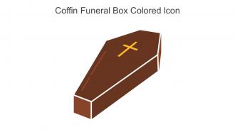Coffin Funeral Box Colored Icon In Powerpoint Pptx Png And Editable Eps Format