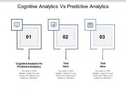 Cognitive analytics vs predictive analytics ppt powerpoint presentation gallery master slide cpb