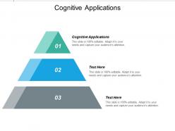 Cognitive applications ppt powerpoint presentation gallery clipart images cpb