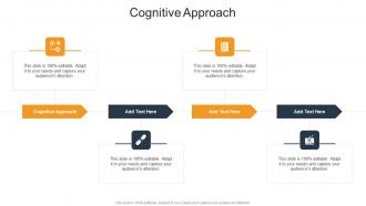 Cognitive Approach In Powerpoint And Google Slides Cpb