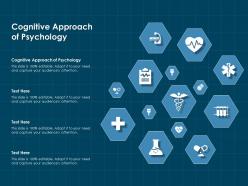 Cognitive approach of psychology ppt powerpoint presentation show introduction