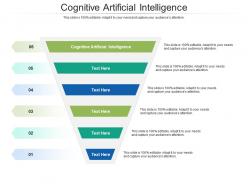 Cognitive artificial intelligence ppt powerpoint presentation icon clipart cpb