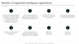 Cognitive Augmentation Benefits Of Augmented Intelligence Applications