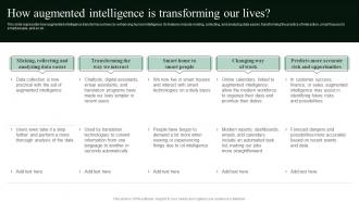 Cognitive Augmentation How Augmented Intelligence Is Transforming Our Lives