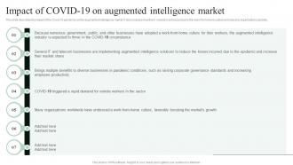 Cognitive Augmentation Impact Of COVID 19 On Augmented Intelligence Market