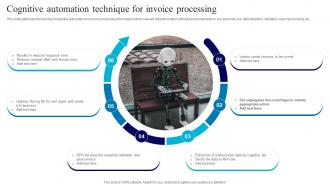 Cognitive Automation Technique For Invoice Processing