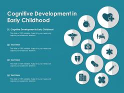 Cognitive development in early childhood ppt powerpoint presentation inspiration