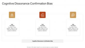 Cognitive Dissonance Confirmation Bias In Powerpoint And Google Slides Cpb