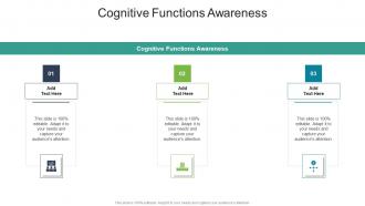 Cognitive Functions Awareness In Powerpoint And Google Slides Cpb