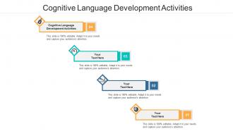 Cognitive language development activities ppt powerpoint summary structure cpb