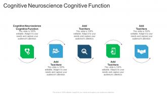 Cognitive Neuroscience Cognitive Function In Powerpoint And Google Slides Cpb