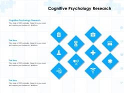 Cognitive psychology research ppt powerpoint presentation infographics guide