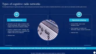 Cognitive Radio IT Types Of Cognitive Radio Networks Ppt Inspiration Backgrounds