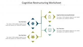 Cognitive Restructuring Worksheet Ppt Powerpoint Presentation File Tips Cpb