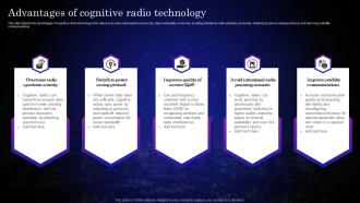 Cognitive Sensors Advantages Of Cognitive Radio Technology