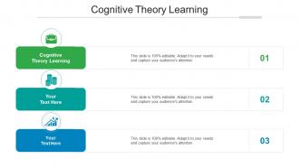 Cognitive theory learning ppt powerpoint presentation infographic cpb