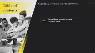Cognitive Wireless Sensor Networks Powerpoint Presentation Slides Content Ready Idea