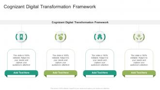 Cognizant Digital Transformation Framework In Powerpoint And Google Slides Cpb