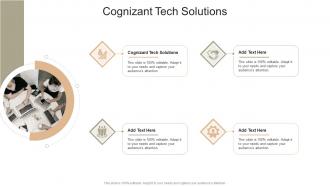 Cognizant Tech Solutions In Powerpoint And Google Slides Cpb