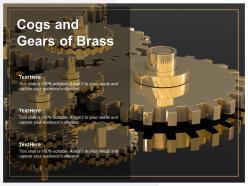 Cogs And Gears Of Brass