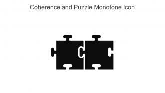 Coherence And Puzzle Monotone Icon In Powerpoint Pptx Png And Editable Eps Format